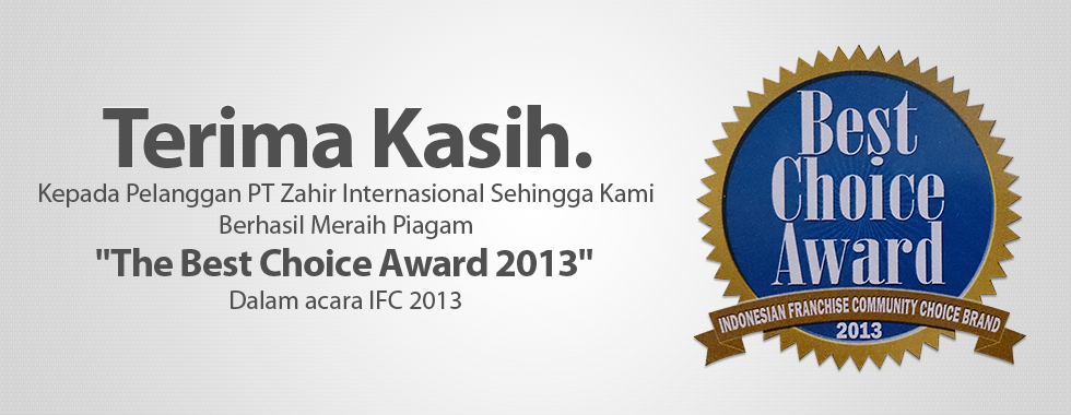best choice award 2013