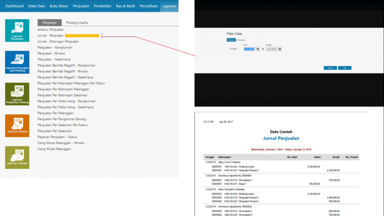 Membuat Laporan Penjualan Yang Rinci Sederhana Cepat Zahir 3327