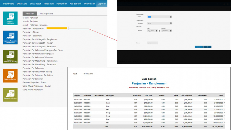 Membuat Laporan Penjualan Yang Rinci Sederhana Cepat Zahir 6759