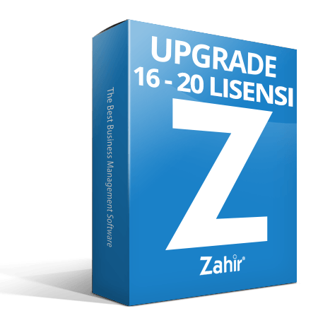 Upgrade 16 - 20 Lisensi Zahir Accounting 6 - Software 